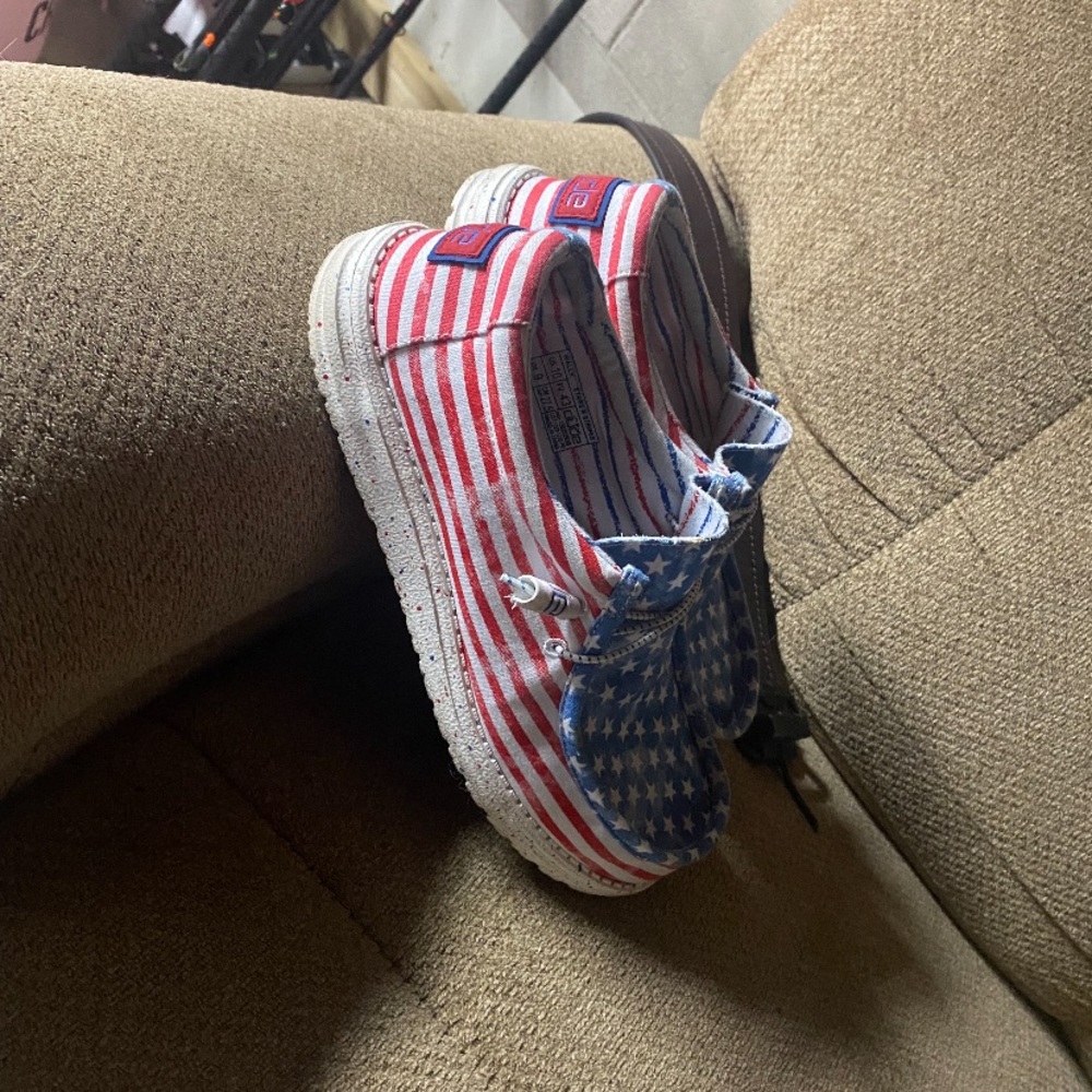 American flag hey dudes